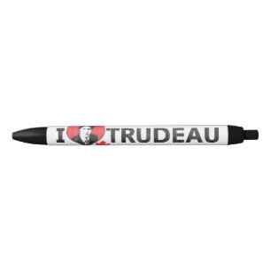 Bolígrafo De Tinta Negra I corazón Trudeau