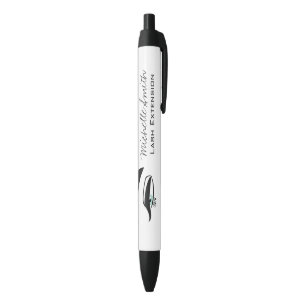 Bolígrafo De Tinta Negra Icono de maquillaje de henna de ojos azules de Eye