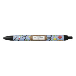 Bolígrafo De Tinta Negra Ideas de regalos de doctor personalizados Bolígraf