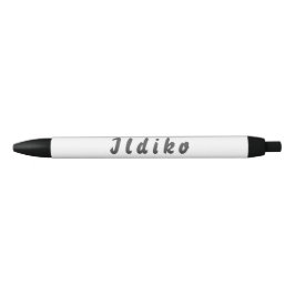 Bolígrafo De Tinta Negra Ildiko Kugelschreiber