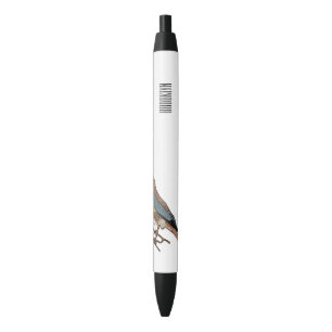 Bolígrafo De Tinta Negra Ilustracion de personalizado de aves de corral de 