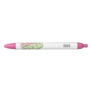 Bolígrafo De Tinta Negra Ilustracion de personalizado de bollería y bollerí