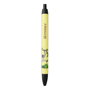 Bolígrafo De Tinta Negra Ilustracion de personalizado de gambas de gambas a