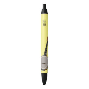 Bolígrafo De Tinta Negra Ilustracion personalizado Banjo