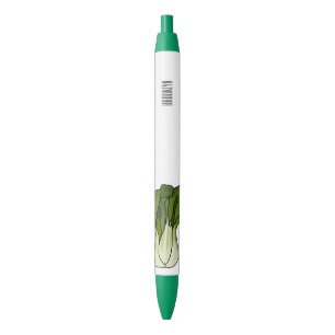 Bolígrafo De Tinta Negra Ilustracion personalizado Bok choy