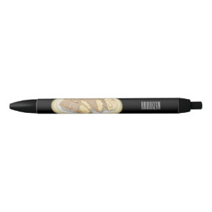 Bolígrafo De Tinta Negra Ilustracion personalizado Cannoli