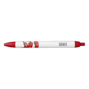 Bolígrafo De Tinta Negra Ilustracion personalizado Chili