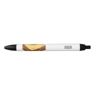 Bolígrafo De Tinta Negra Ilustracion personalizado de Lasagna