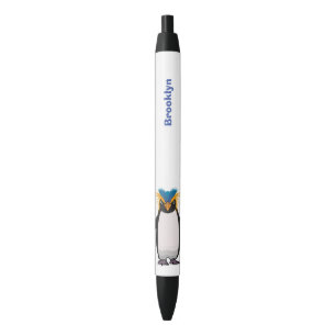 Bolígrafo De Tinta Negra Ilustracion personalizado de los macarrones de pin