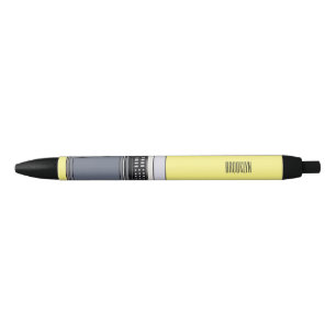 Bolígrafo De Tinta Negra Ilustracion personalizado de microondas