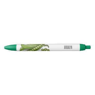 Bolígrafo De Tinta Negra Ilustracion personalizado de Pea