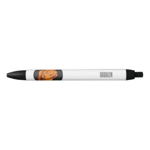 Bolígrafo De Tinta Negra Ilustracion personalizado de pollo asado