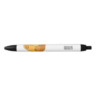 Bolígrafo De Tinta Negra Ilustracion personalizado de queso