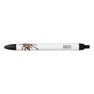 Bolígrafo De Tinta Negra Ilustracion personalizado de Tarantula