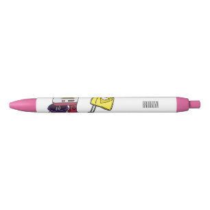 Bolígrafo De Tinta Negra Ilustracion personalizado mezclador