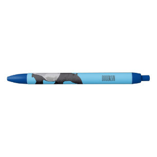 Bolígrafo De Tinta Negra Ilustracion personalizado Tapir