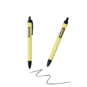 Bolígrafo De Tinta Negra Impresión de animales