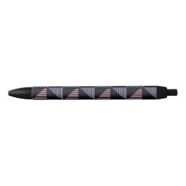 Bolígrafo De Tinta Negra Impresión geométrica abstracta elegante - Moderna 