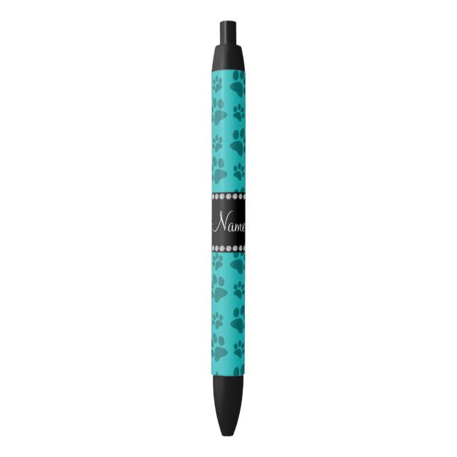 Bolígrafo De Tinta Negra Impresiones conocidas personalizadas de la pata (Frente vertical)