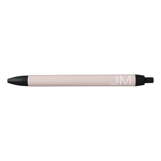 Bolígrafo De Tinta Negra Iniciales Mayúsculas Monogramadas de Rosa Rubio de (Anverso)