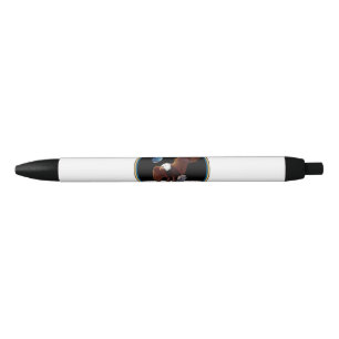 Bolígrafo De Tinta Negra Insignia del Apolo 11