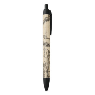 Bolígrafo De Tinta Negra Interior de México septentrional