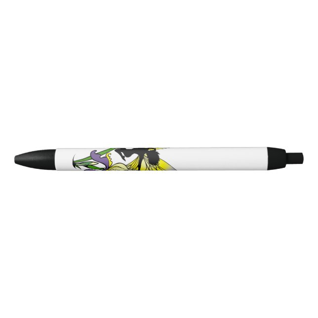 Bolígrafo De Tinta Negra Iris Shadow Fairy (Anverso)