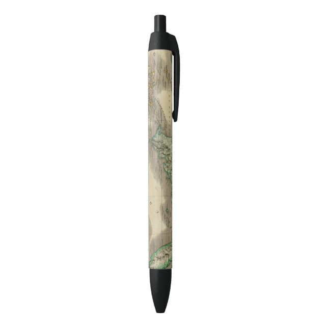Bolígrafo De Tinta Negra Islas de E la India (Parte inferior (Vertical))