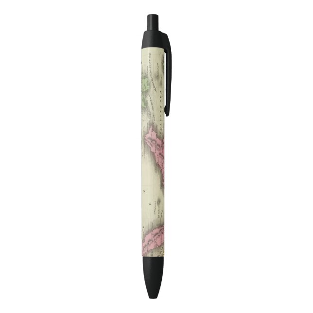 Bolígrafo De Tinta Negra Islas del indio (Parte inferior (Vertical))