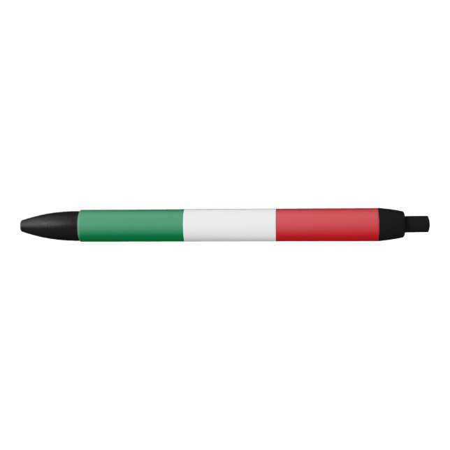 Bolígrafo De Tinta Negra Italia Bandera País Orgullo italiano Regalo patrió (Anverso)