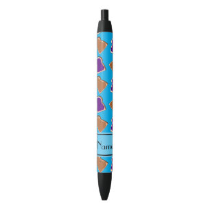 Bolígrafo De Tinta Negra Jalea conocida personalizada de la mantequilla de