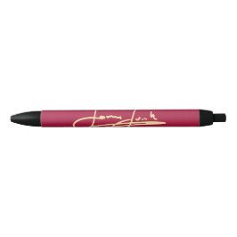 Bolígrafo De Tinta Negra James Joseph Signature Pen