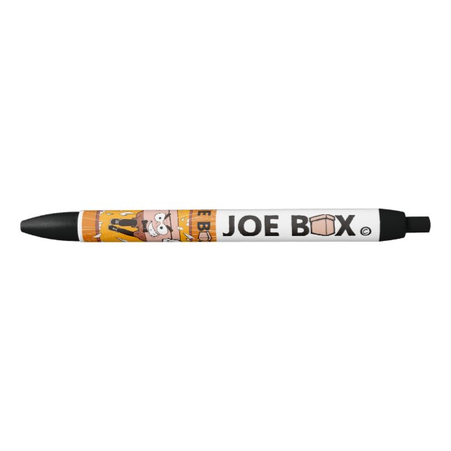 Bolígrafo De Tinta Negra Joe Box Creative Pen (Anverso)