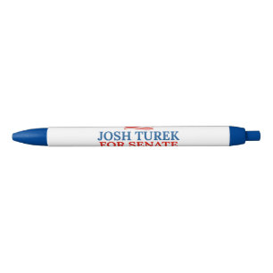 Bolígrafo De Tinta Negra Josh Turek para Senado 2026 Elección Iowa