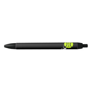 Bolígrafo De Tinta Negra Jugador de tenis