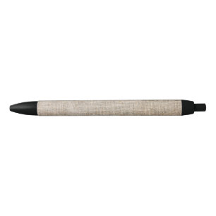 Bolígrafo De Tinta Negra Jute Textile