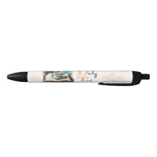Bolígrafo De Tinta Negra JW Pen "Café... ¡pero primer texto diario"!