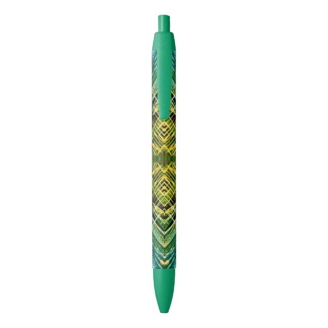 Bolígrafo De Tinta Negra Kaleidoscope (Atrás (Vertical))