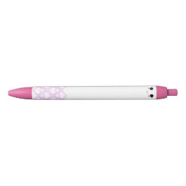 Bolígrafo De Tinta Negra Kawaii Pink Hearts Pen