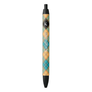 Bolígrafo De Tinta Negra Kingfisher Tartan Ink Pen