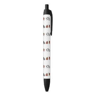 Bolígrafo De Tinta Negra KuneKune Pig Herd