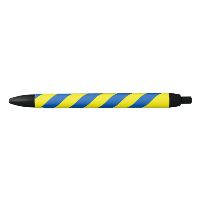 Bolígrafo De Tinta Negra La bandera de Ucrania es moderna (Anverso)