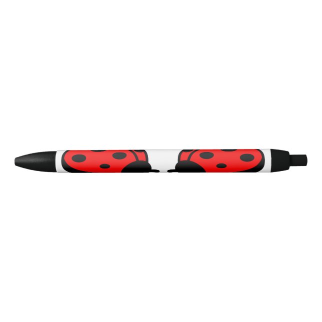Bolígrafo De Tinta Negra Lady Bugs Personalizado Pen (Anverso)