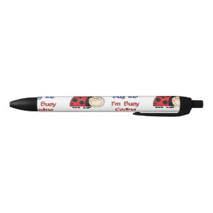 Bolígrafo De Tinta Negra Ladybug de código médico2