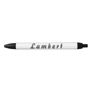 Bolígrafo De Tinta Negra Lambert Kugelschreiber