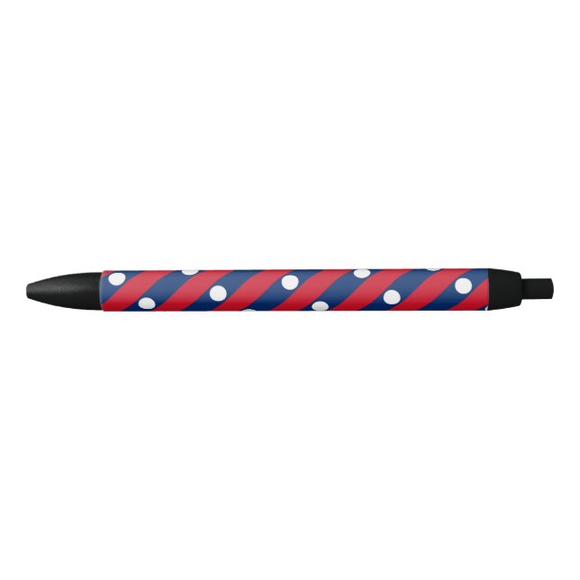 Bolígrafo De Tinta Negra Laos Flag Ballpoint Pen (Anverso)