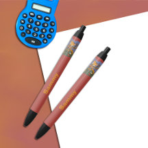 Lápiz de niño del zorro Woodland con nombre