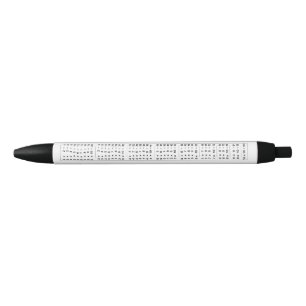 Bolígrafo De Tinta Negra lápiz de tabla de multiplicación