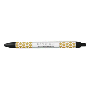 Bolígrafo De Tinta Negra Lápiz promocional de personalizado Heart Pattern B
