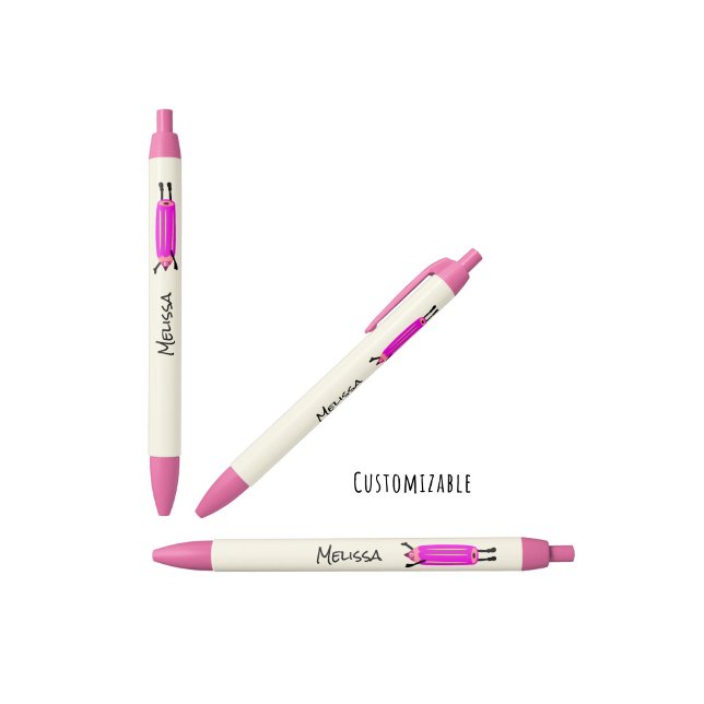 Bolígrafo De Tinta Negra Lápiz volador divertido (Subido por el creador)